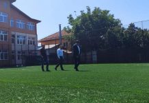 Trei terenuri de sport noi pentru elevii Școlii „Sfântul Nicolae” Târgu Jiu