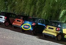 Autoturismul Transloc trebuie dat în consemn la Poliție! A fost noaptea la o nuntă și s-a ascuns printre frații săi de la Smart!