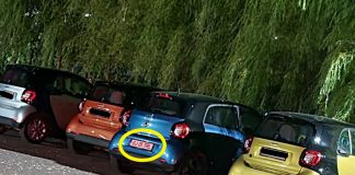 Autoturismul Transloc trebuie dat în consemn la Poliție! A fost noaptea la o nuntă și s-a ascuns printre frații săi de la Smart!