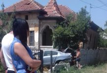 Accident la Turburea, doi tineri răniți!