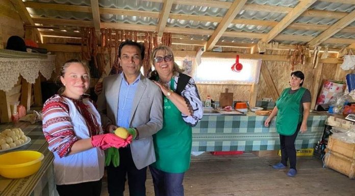 Ambasadorul Pakistanului, pe Transalpina