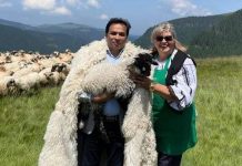 Ambasadorul Pakistanului, la stâna de pe Transalpina