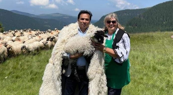 Ambasadorul Pakistanului, la stâna de pe Transalpina