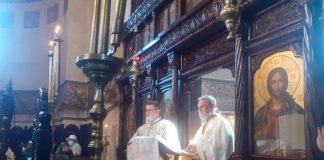 Biserica ,,Sfinții Apostoli Petru şi Pavel“ din municipiul Târgu-Jiu, în haine alese de sărbătoare, cu ocazia hramului