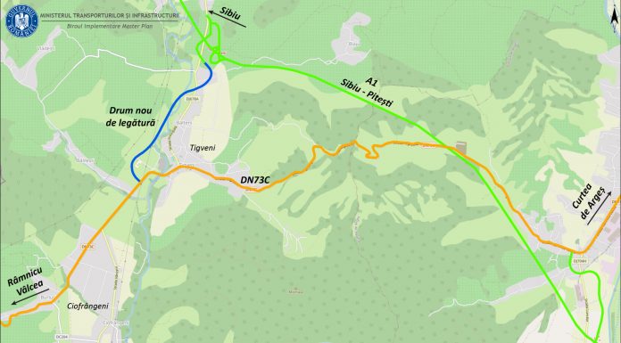 Drum de legătură Rm. Vâlcea – A1 Pitești – Sibiu. Licitație!