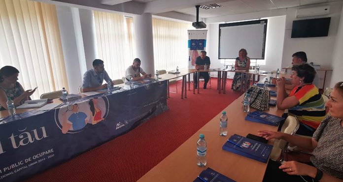 Instruire pentru derularea unui proiect destinat tinerilor, la AJOFM Gorj