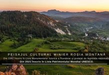 Roșia Montană, în Patrimoniul Mondial UNESCO