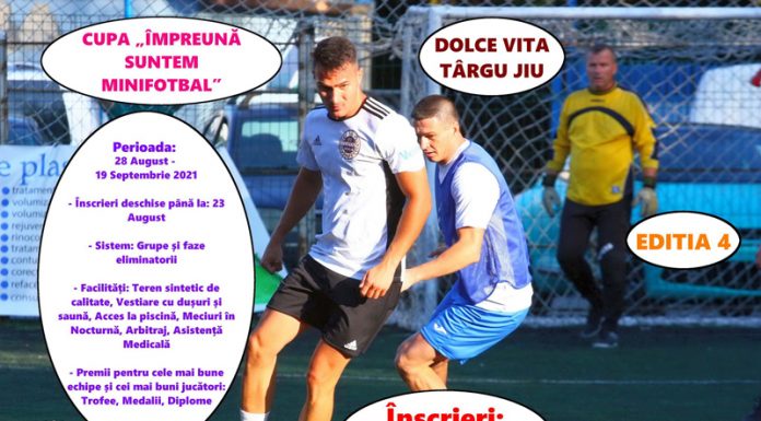 Au început înscrierile la minifotbal