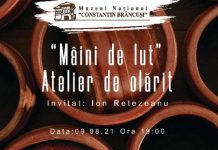 Atelier de olărit la Muzeul Național „Constantin Brâncuși”