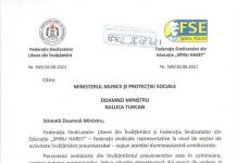 Sindicatele din educație solicită modificarea grilei de salarizare pentru personalul nedidactic