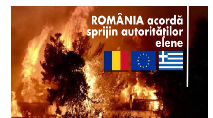 Peste 100 de pompieri români, trimiși în ajutorul poporului elen