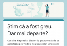 Consultare națională pe tema școlii online