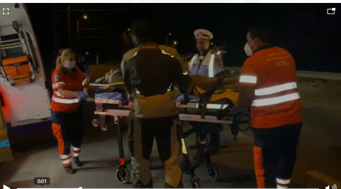 UPDATE: Victima din accidentul de la Șușița, transportată la spital