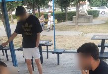 Amendați pentru că au băut alcool în parc