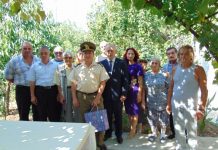 Oaspeți de seamă la aniversarea col. (rtr.) v.r. Bădescu C. Constantin din Comuna Aninoasa, Județul Gorj