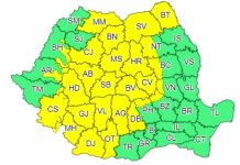 Cod galben de ploi și vreme rece