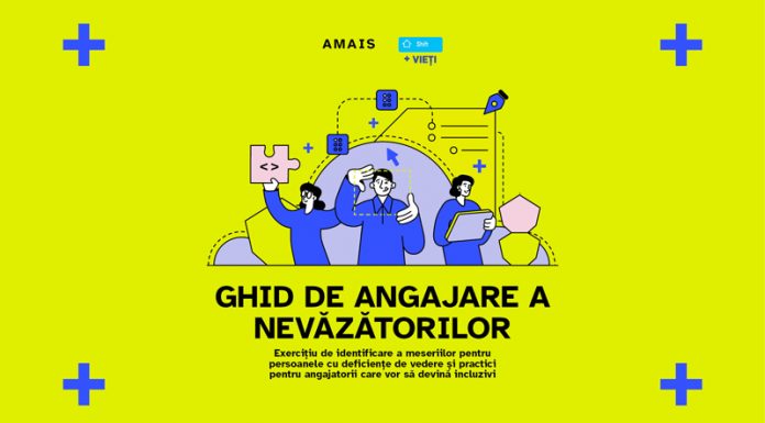 O asociație a lansat ,,Ghidul de angajare a nevăzătorilor” și propune 9 meserii pentru aceștia