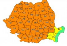 Cod portocaliu de vijelii puternice