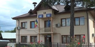 Post de guard la o primărie din Gorj