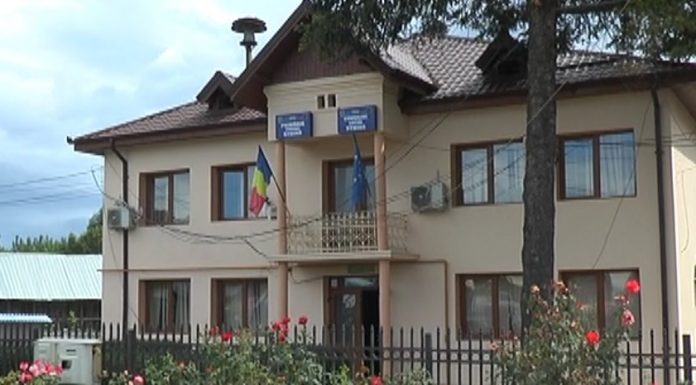 Post de guard la o primărie din Gorj