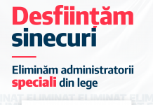 Năsui: Desființăm sinecurile administratorilor „speciali” pentru privatizare din companiile de stat