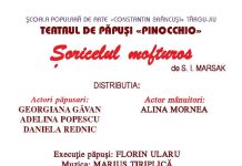 Spectacole de teatru de păpuși, pe scena Teatrului de Vară din Târgu-Jiu