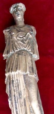 Statueta zeiței Minerva, de la Muzeul Județean Gorj, expusă la Madrid