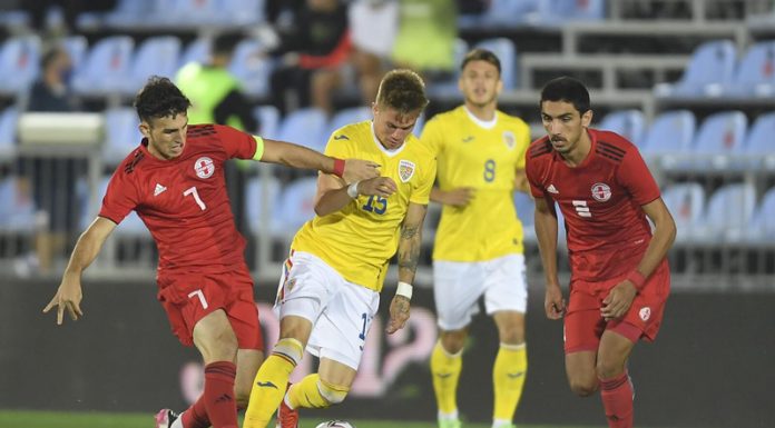 Remiză în fața Georgiei pentru România U21