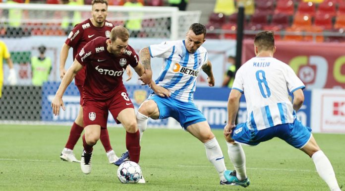 Universitatea Craiova – CFR Cluj, în Cupa României