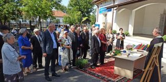 Momente emoționante, azi, la Nunta de Aur a bunicilor din Peștișani