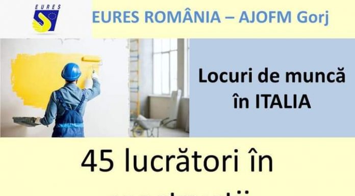 Se caută lucrători în domeniul construcțiilor