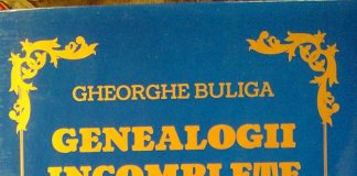 Educaţia…şi Lecţia Vieţii – Interviu cu Domnul dr. ing Gheorghe BULIGA, autorul Cărţii: «GENEALOGII INCOMPLETE – Mărturii» – ,,Personajul de început al cărţii mele, Marele Paharnic Lupu-Buliga Mehedinţeanu, a amprentat genetic urmaşii săi…”!
