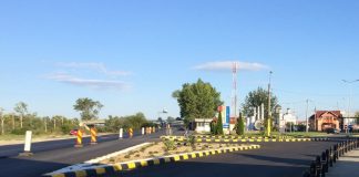 Circulație oprită pe o stradă din Rovinari