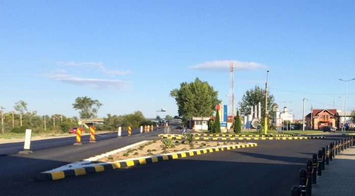 Circulație oprită pe o stradă din Rovinari