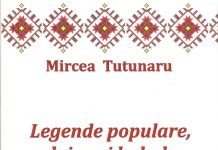 Semnal editorial – „Legende populare, doine şi balade de pe Valea Motrului”, de Mircea Tutunaru