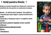 Constantin Crețan: S-au strâns în jur de 2.500 de lei penttru Denis