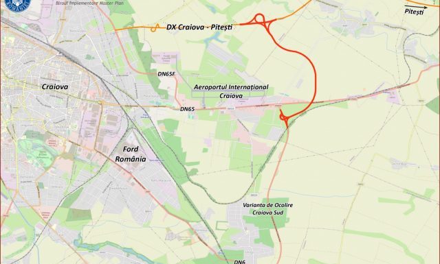Două oferte pentru drumul de legătură dintre uzina Ford și viitorul drum expres Craiova – Pitești
