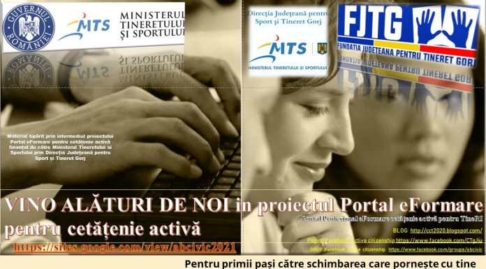 Un nou proiect pentru tinerii gorjeni