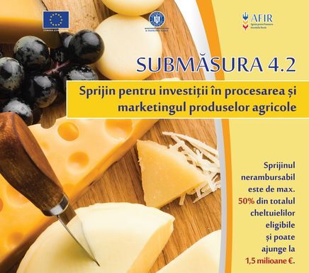 AFIR a publicat Ghidul solicitantului privind accesarea fondurilor europene prin PNDR 2020 pentru procesarea produselor agricole