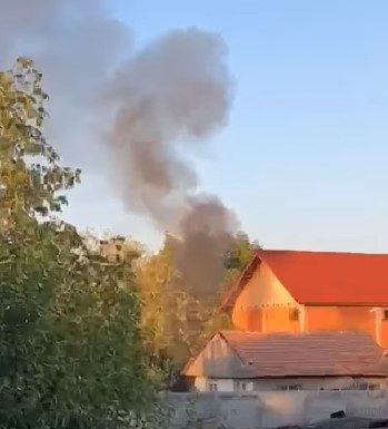 A dat foc la gunoi și a fost amendat