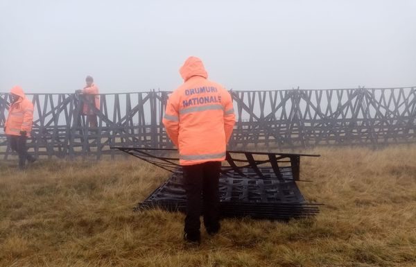 Parazăpezi pe Transalpina