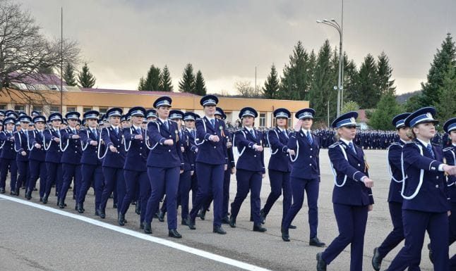 Un nou calendar privind admiterea în școlile de poliție