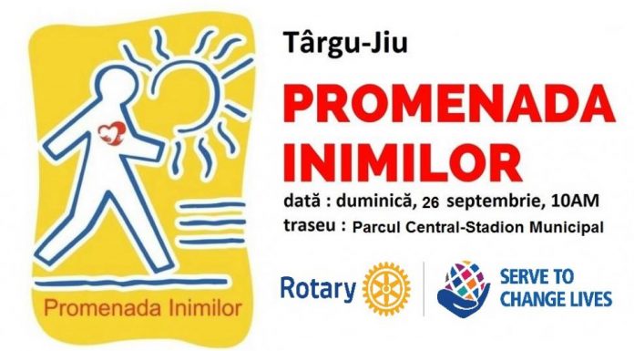 Promenada Inimilor, din nou la Târgu-Jiu