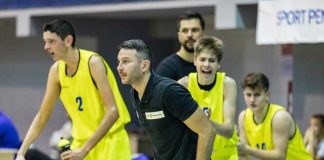 Alexandru Gliga, alături de lotul Under 16