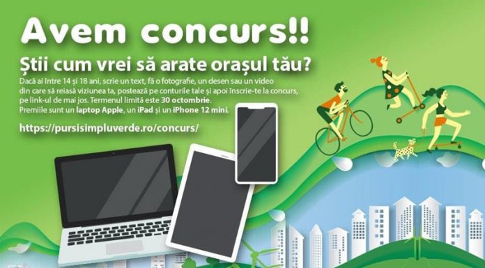 Concurs pentru adolescenți: Împărtășește-și viziunea despre orașul în care trăiești printr-o postare pe social media