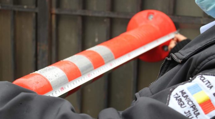 Amendă pentru obstacolele pe spațiul public, amplasate de un târgujian
