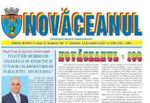 Eveniment editorial – NOVĂCEANUL – 100
