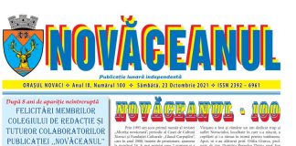 Eveniment editorial – NOVĂCEANUL – 100