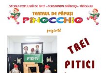”Trei pitici voinici”, la Teatrul de Vară din Târgu-Jiu