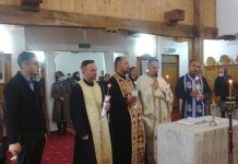 Biserica din Parohia Strâmba-Jiu, Turceni, şi-a sărbătorit Hramul «Sf. Cuv. Parascheva»! – ,,Sfânta Biserică înalţă, astăzi, imne de laudă şi cântări duhovniceşti în cinstea Sfintei şi PreaCuvioasei Maicii noastre Parascheva”!